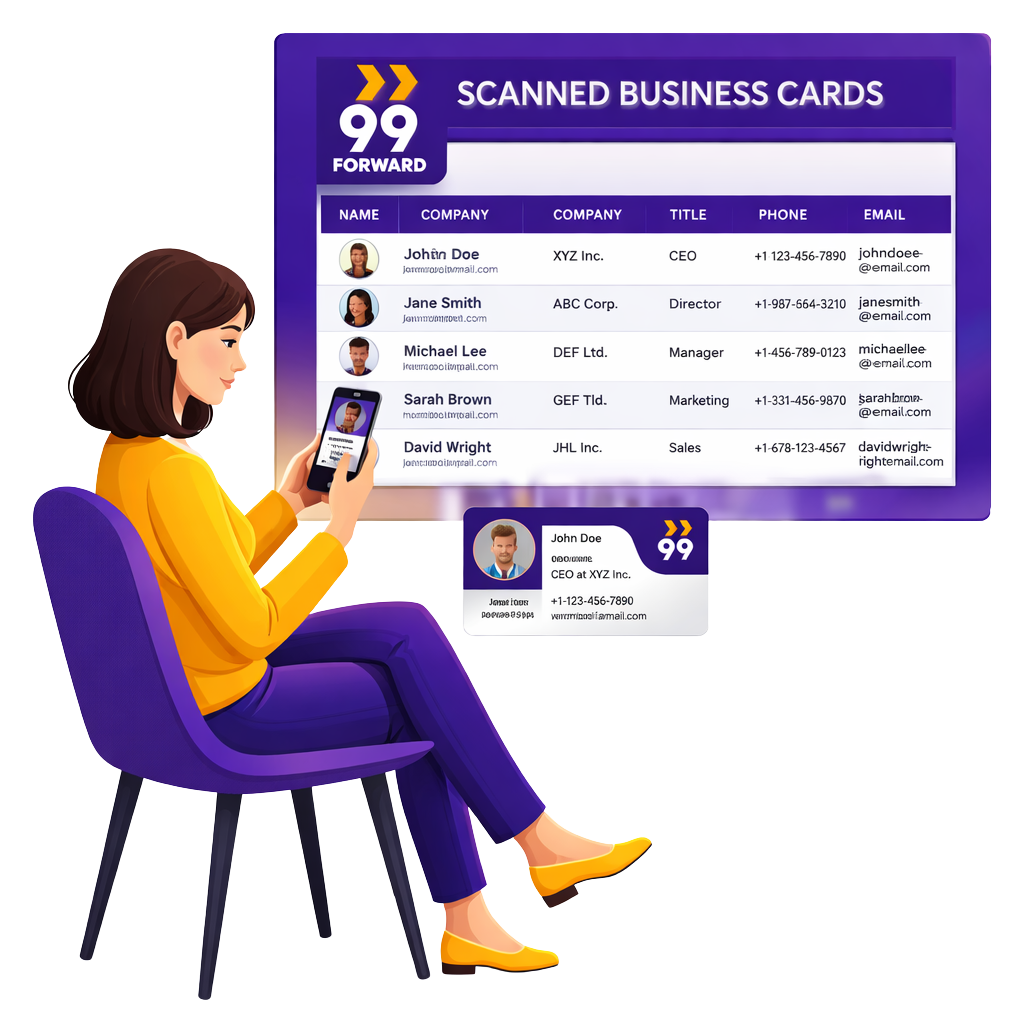 AI Business Card Reader
