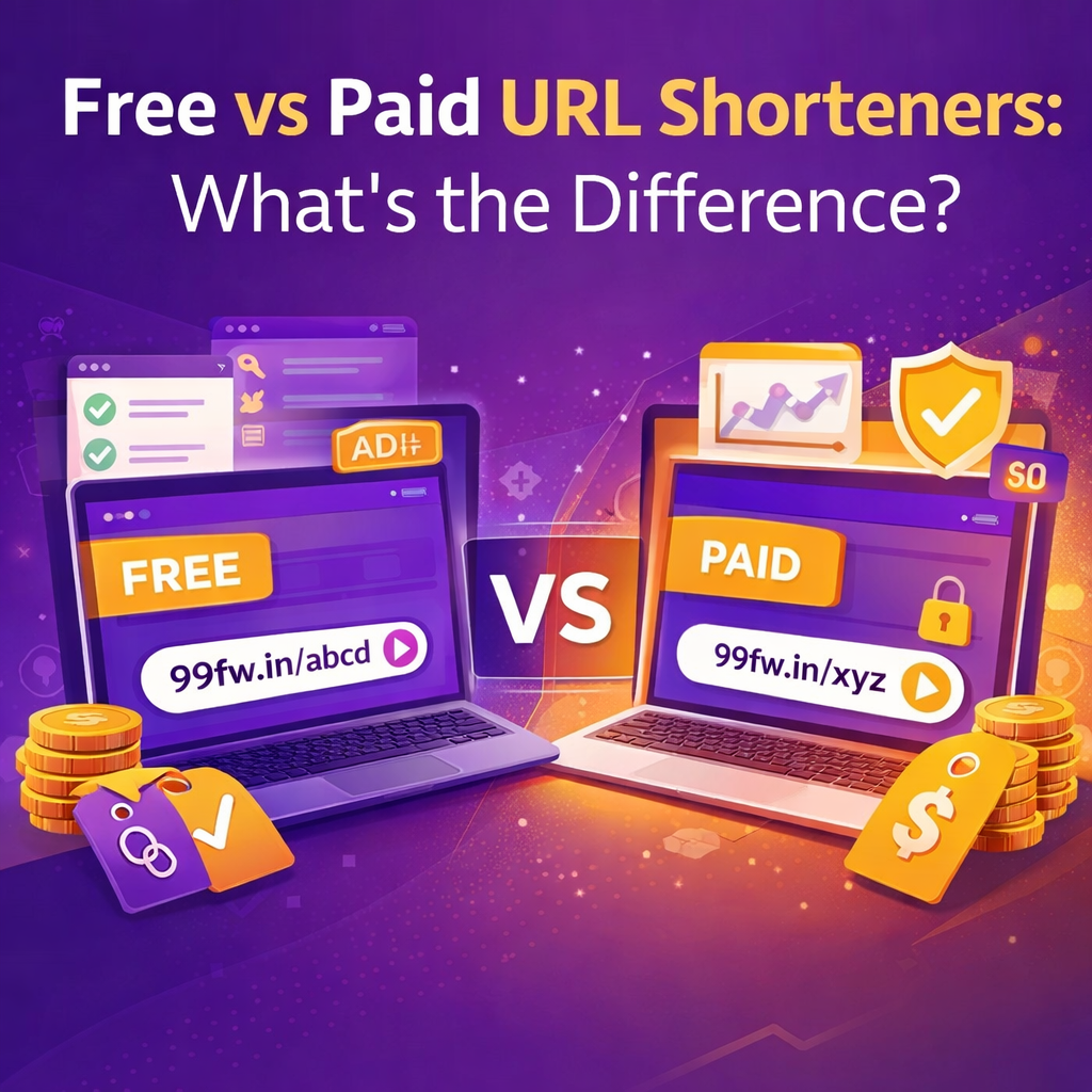 Free vs Paid URL Shorteners: What’s the Difference?