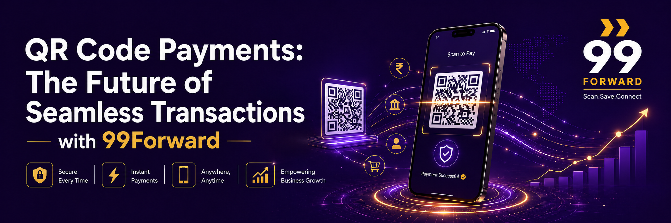 QR Code Payments: The Future of Seamless Transactions with 99Forward