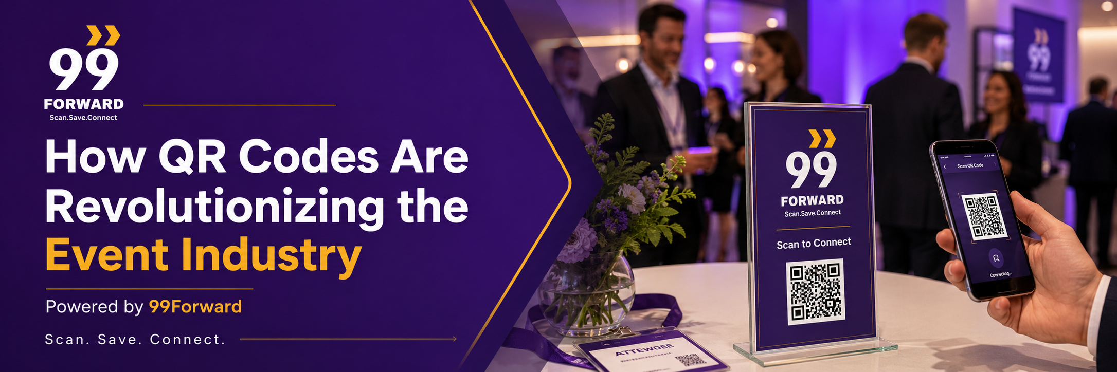 How QR Codes Are Revolutionizing the Event Industry – Powered by 99Forward